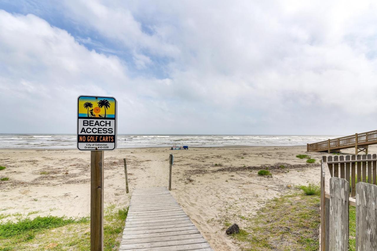 Galveston Townhome With Balconies Walk To Beach! Ngoại thất bức ảnh