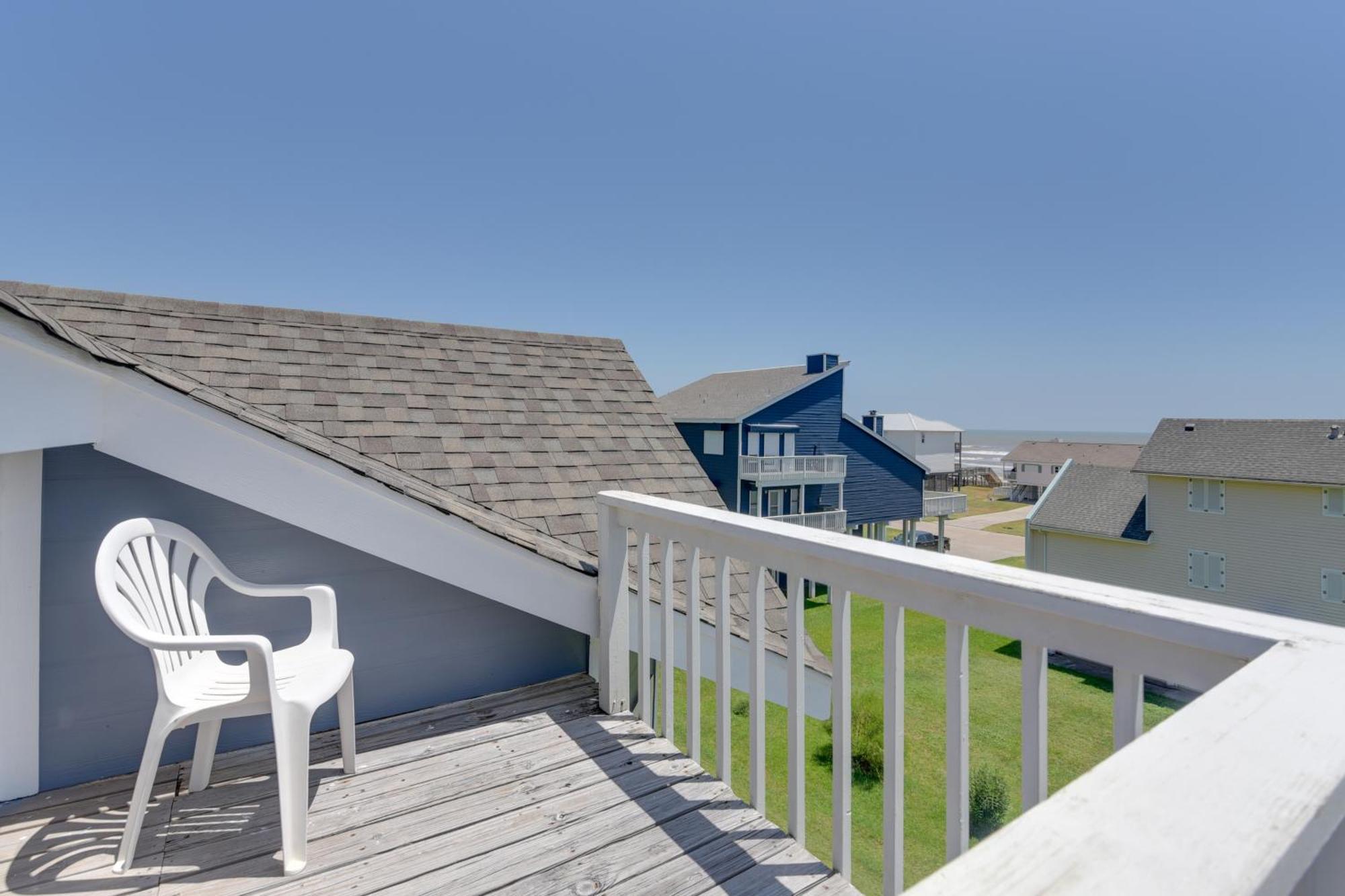 Galveston Townhome With Balconies Walk To Beach! Ngoại thất bức ảnh
