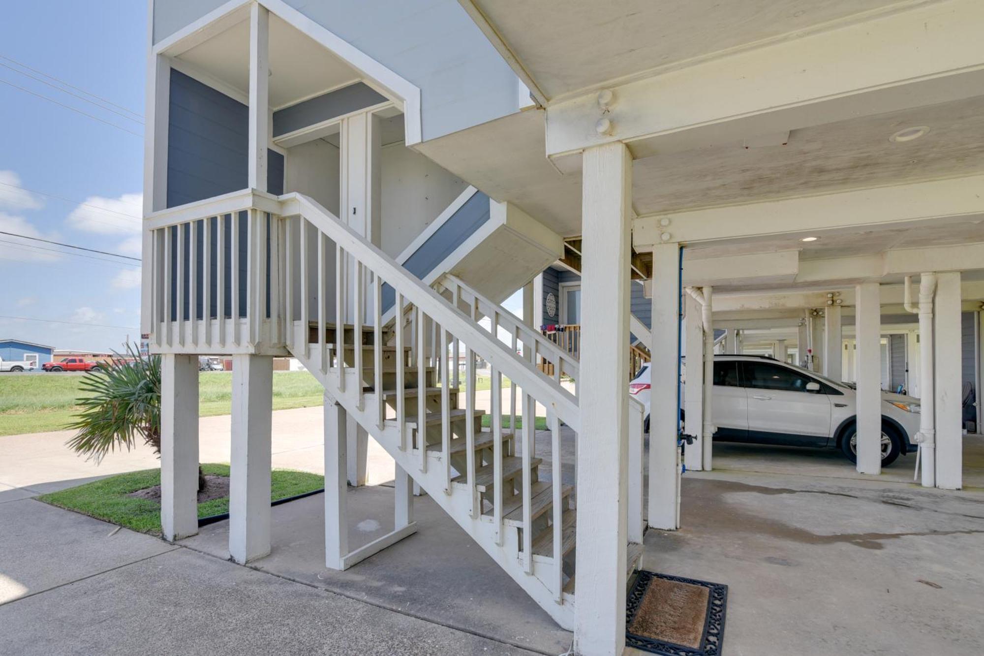 Galveston Townhome With Balconies Walk To Beach! Ngoại thất bức ảnh