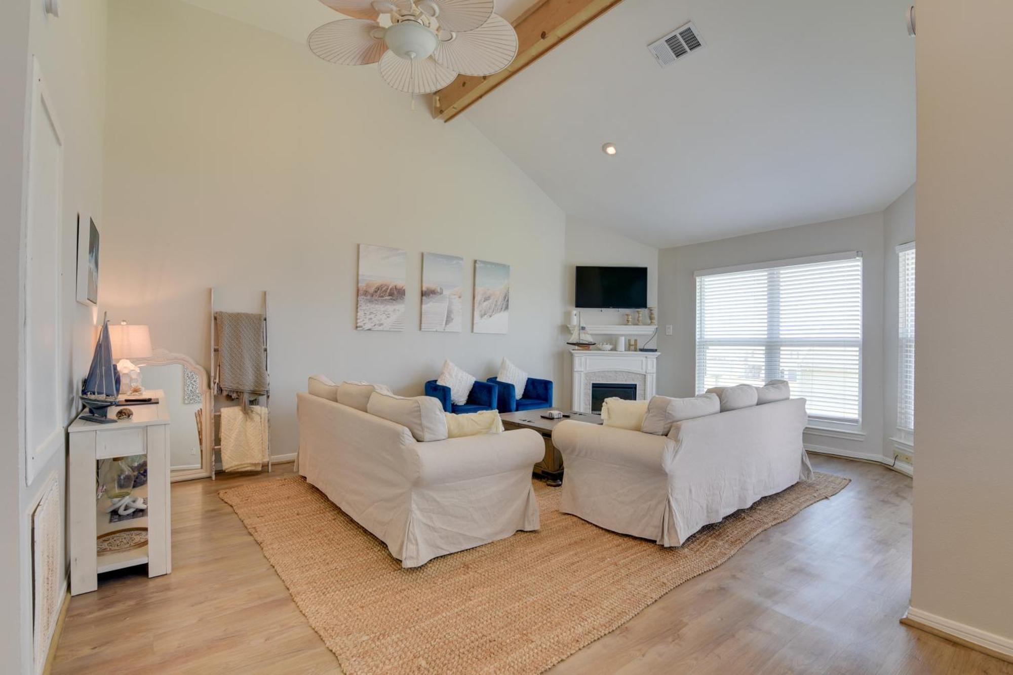 Galveston Townhome With Balconies Walk To Beach! Ngoại thất bức ảnh