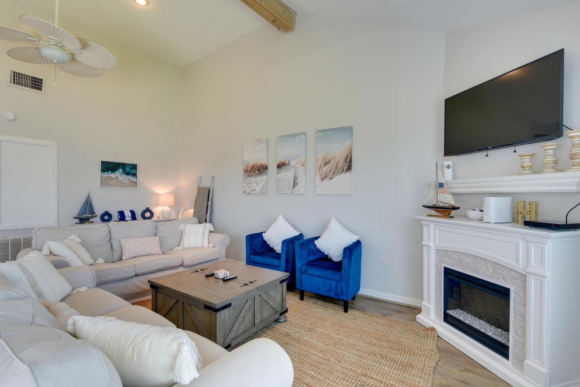 Galveston Townhome With Balconies Walk To Beach! Ngoại thất bức ảnh