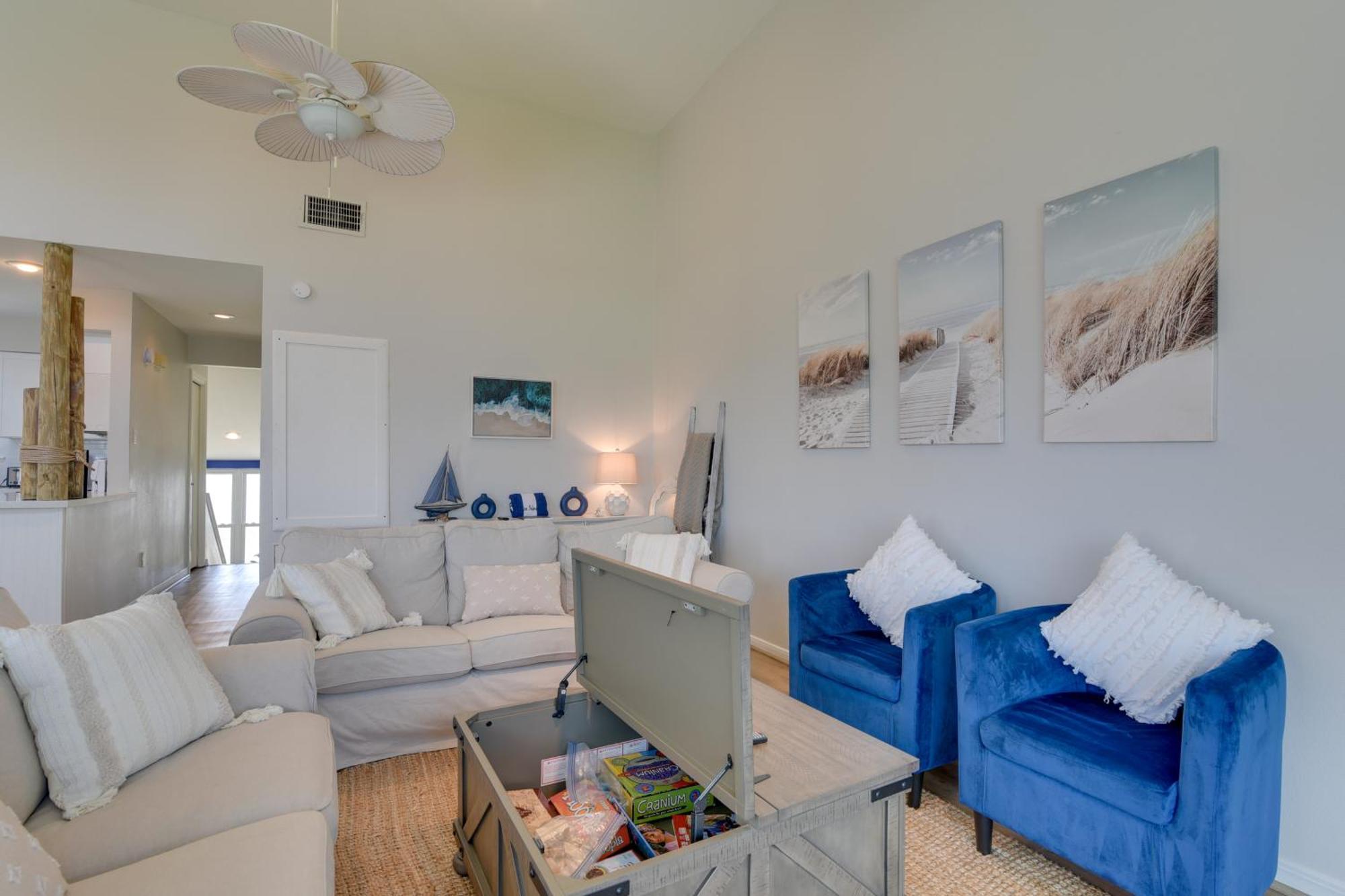 Galveston Townhome With Balconies Walk To Beach! Ngoại thất bức ảnh